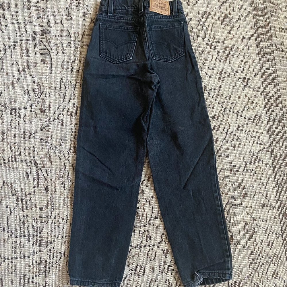 Vintage Boys Levi Denim Jeans 80's
